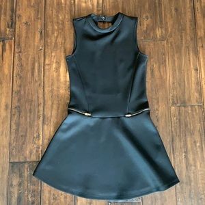 Zara black mini dress